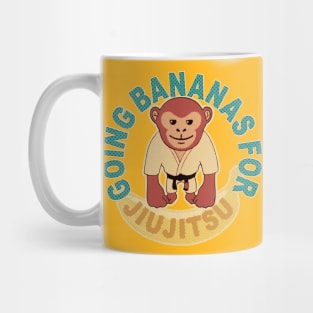 Going Bananas for Jiu Jitsu - Monkey stlye Mug